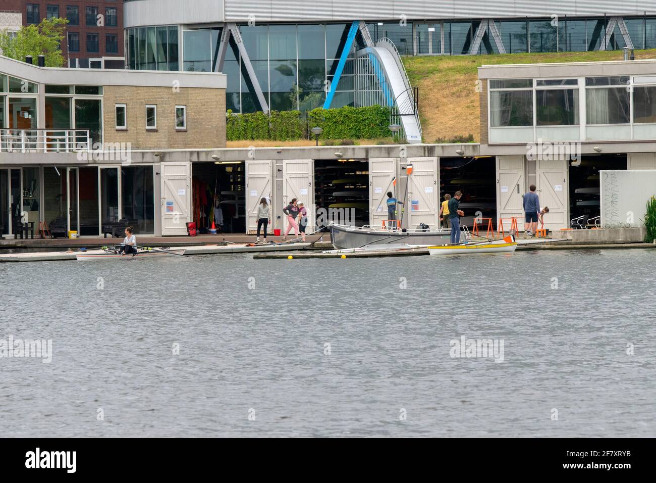 Rowing Club RIC At Amsterdam The Netherlands 1062020 Stock Photo Alamy