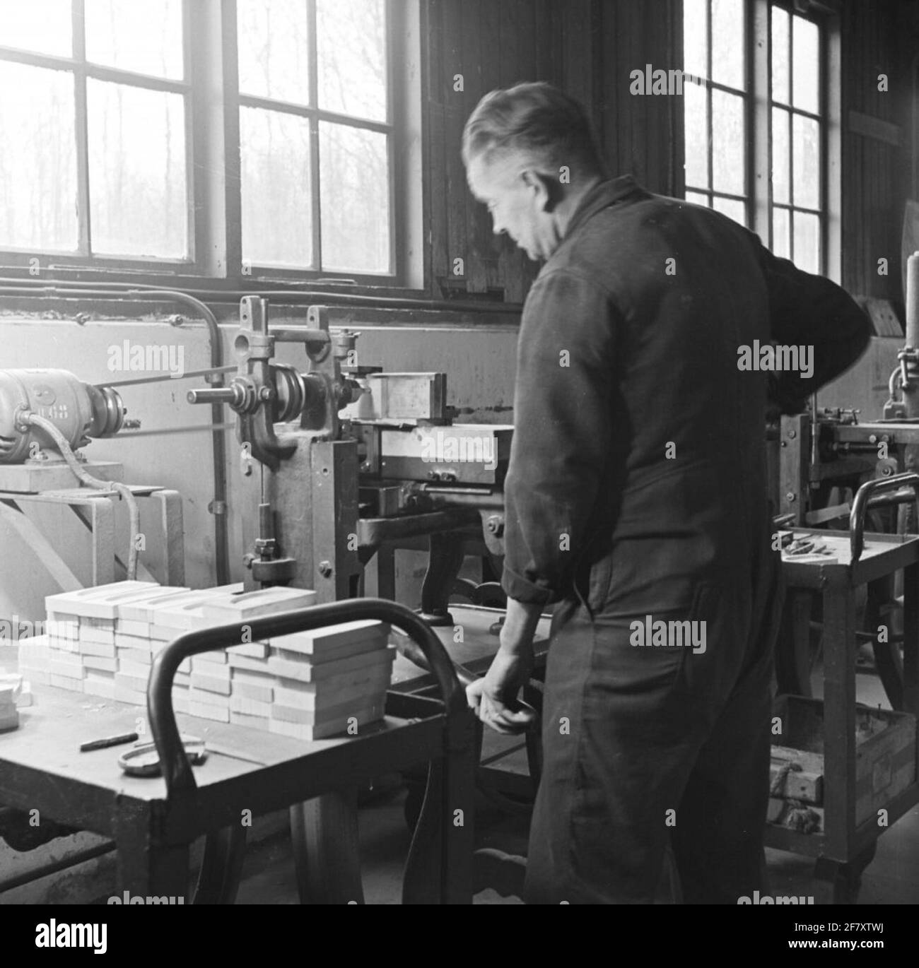 Processing and / or perforating printing Stock Photo Alamy