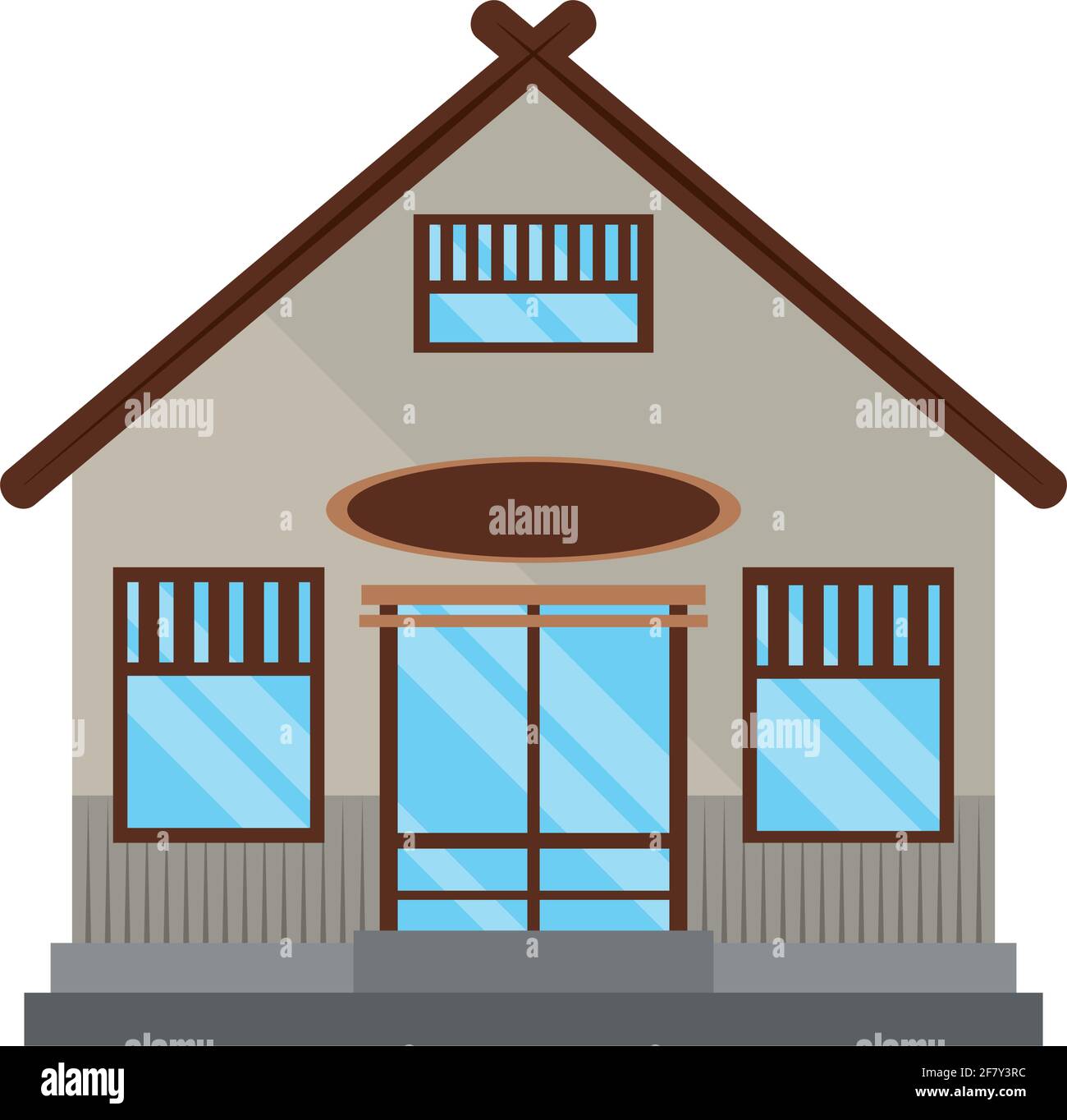 building structure facade isolated style Stock Vector Image & Art - Alamy