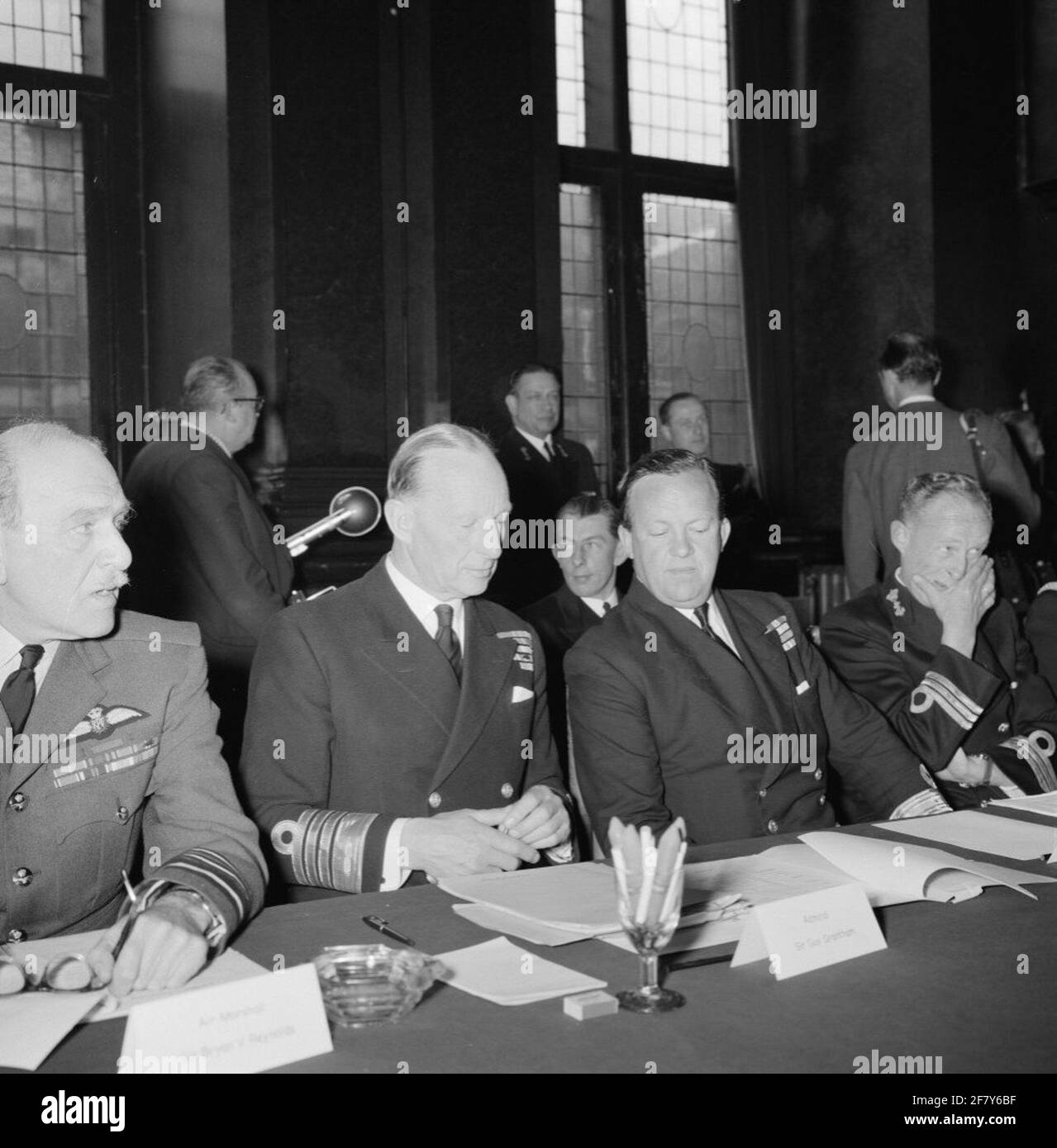 The NATO Channel Committee met in the Lairessezaal in the Binnenhof in ...