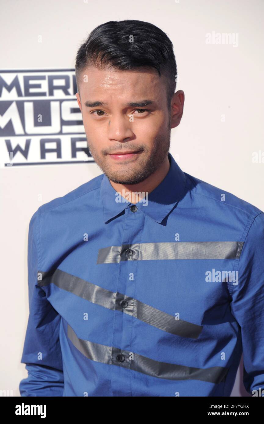 Brian Hernandez  arrives to the 2015 American Music Awards, held at the Microsoft Theatre L.A. Live in Los Angeles, California, Sunday, November 22, 2015. Photo by Jennifer Graylock-Graylock.com 917-519-7666 Stock Photo