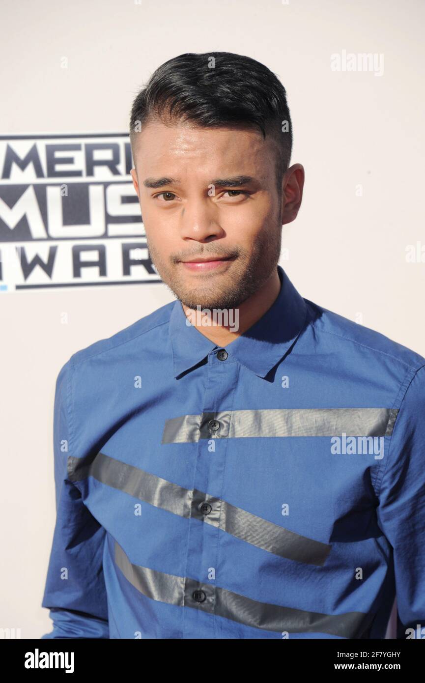 Brian Hernandez  arrives to the 2015 American Music Awards, held at the Microsoft Theatre L.A. Live in Los Angeles, California, Sunday, November 22, 2015. Photo by Jennifer Graylock-Graylock.com 917-519-7666 Stock Photo