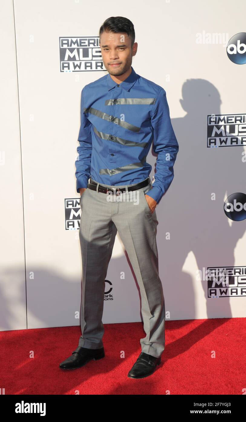 Brian Hernandez  arrives to the 2015 American Music Awards, held at the Microsoft Theatre L.A. Live in Los Angeles, California, Sunday, November 22, 2015. Photo by Jennifer Graylock-Graylock.com 917-519-7666 Stock Photo