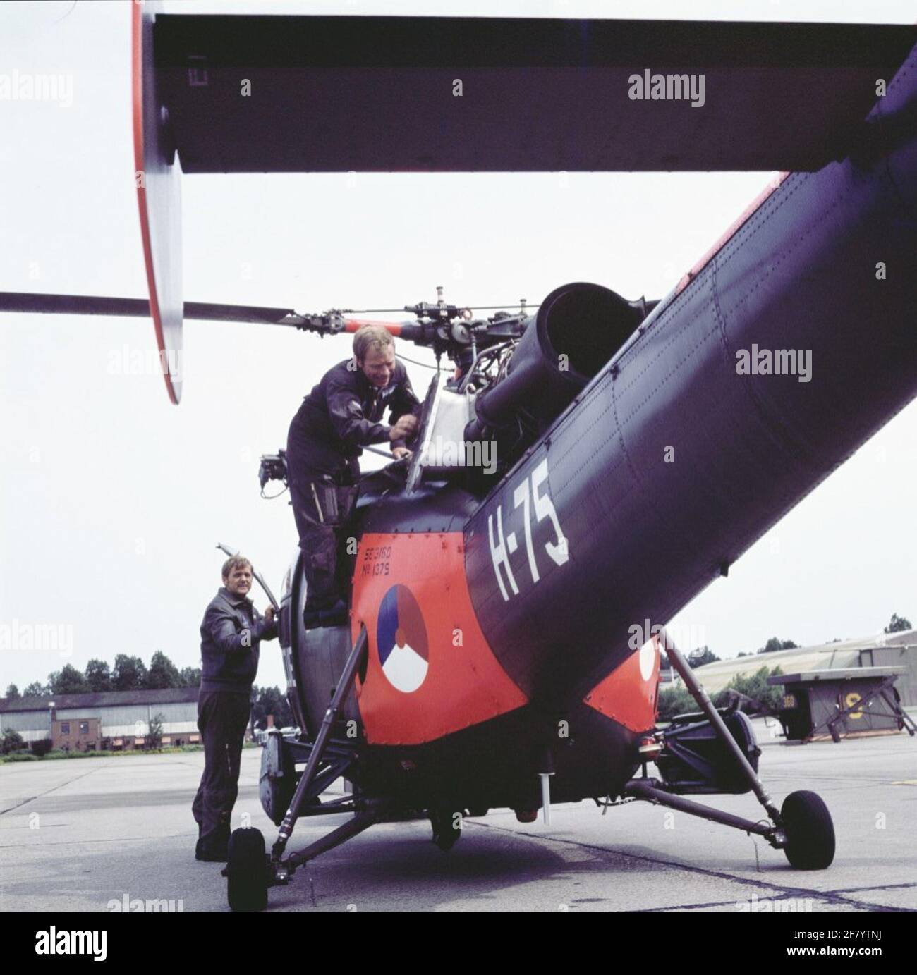 Alouette III helicopter from the SAR Stock Photo Alamy