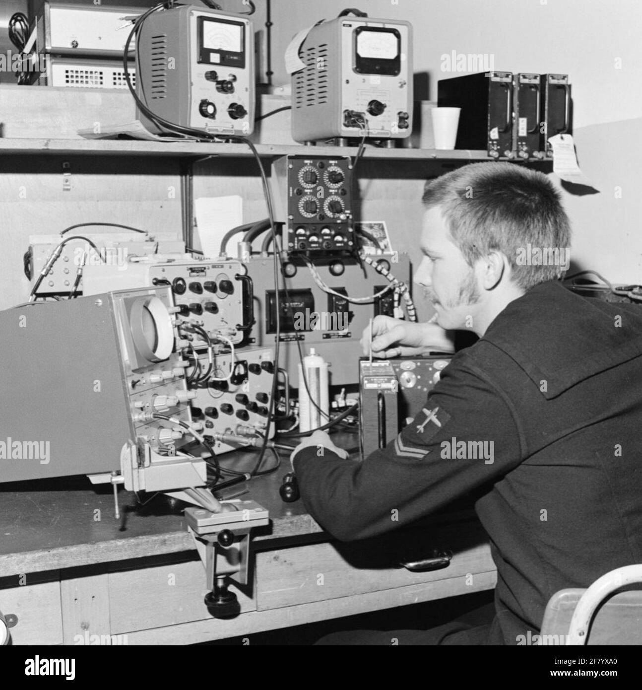 Aircraft Maker Radio Radarm Unisoner, Survey 28011972 Stock Photo Alamy