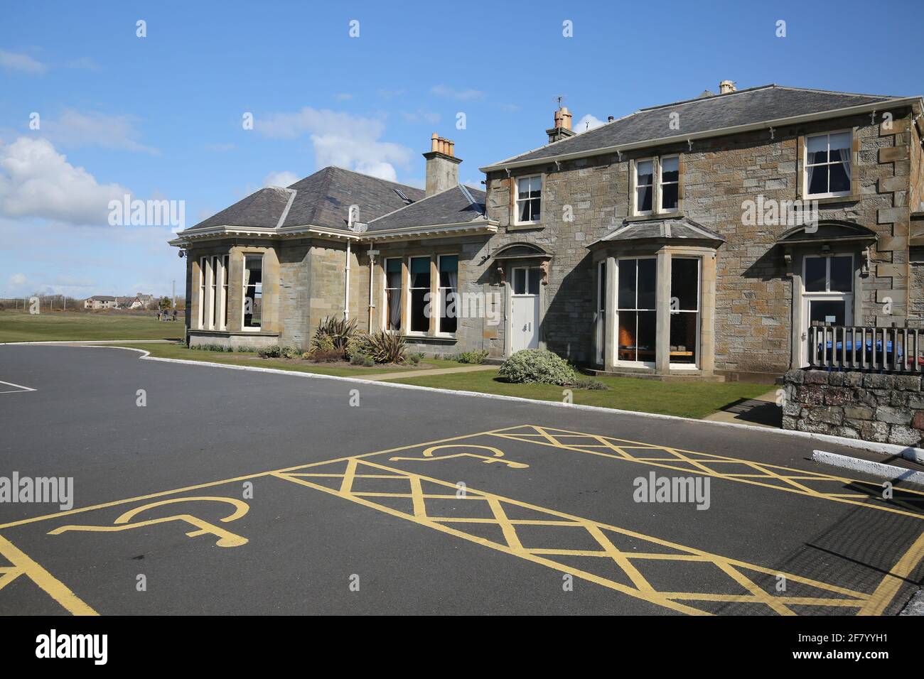Scotland, Ayrshire, Prestwick, 09 April 2021 . The Club House Prestwick