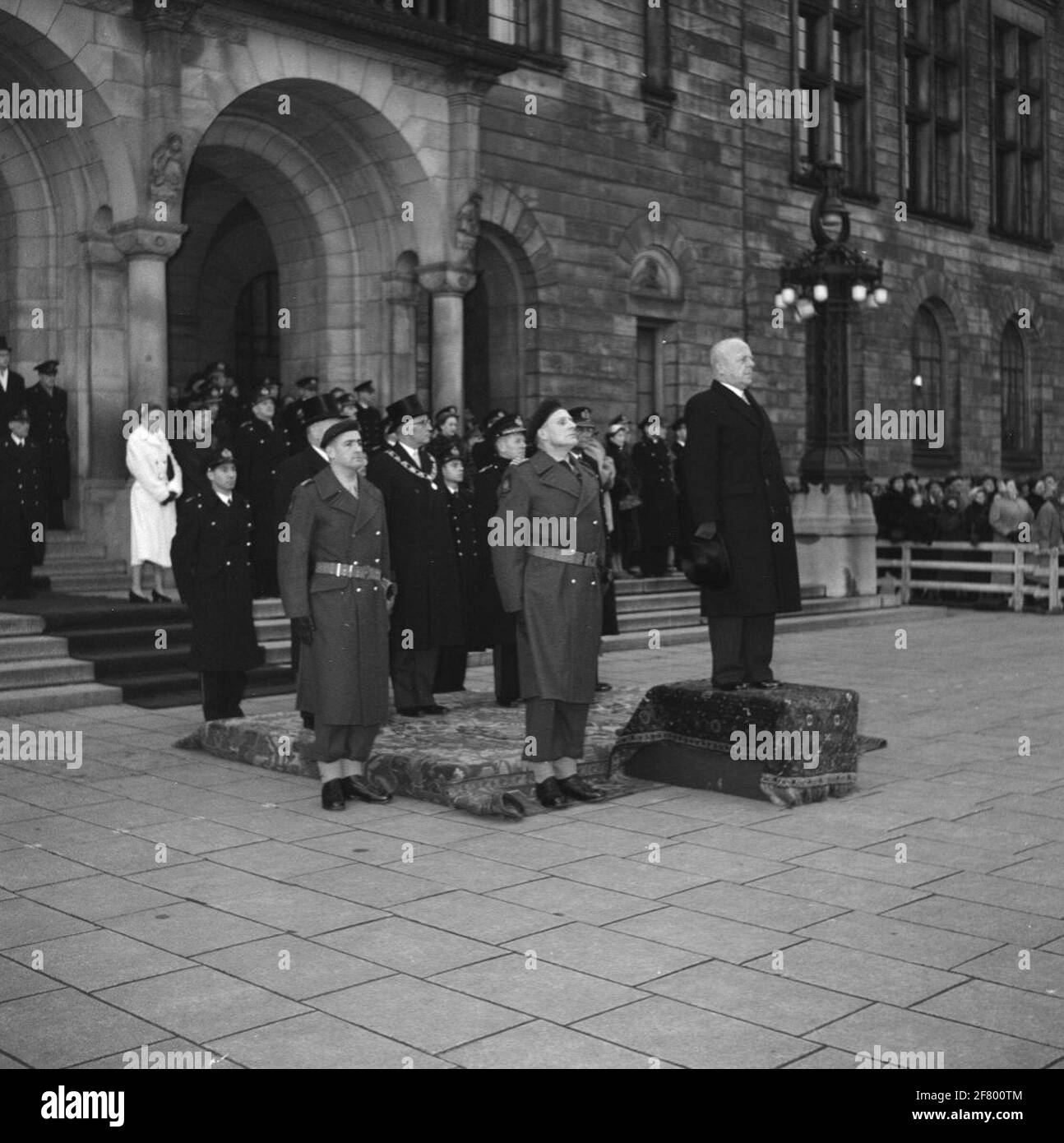 Parade on the Coolsingel in Rotterdam on the occasion of the 290th ...