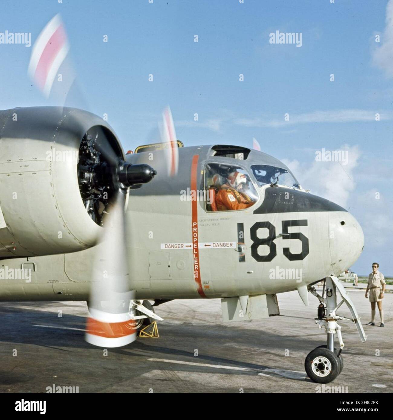 The Grumman (C) S2f-1 Tracker (C) S-2A) Subdue Boat Control Aircraft 185  (1961-1971 Stock Photo - Alamy