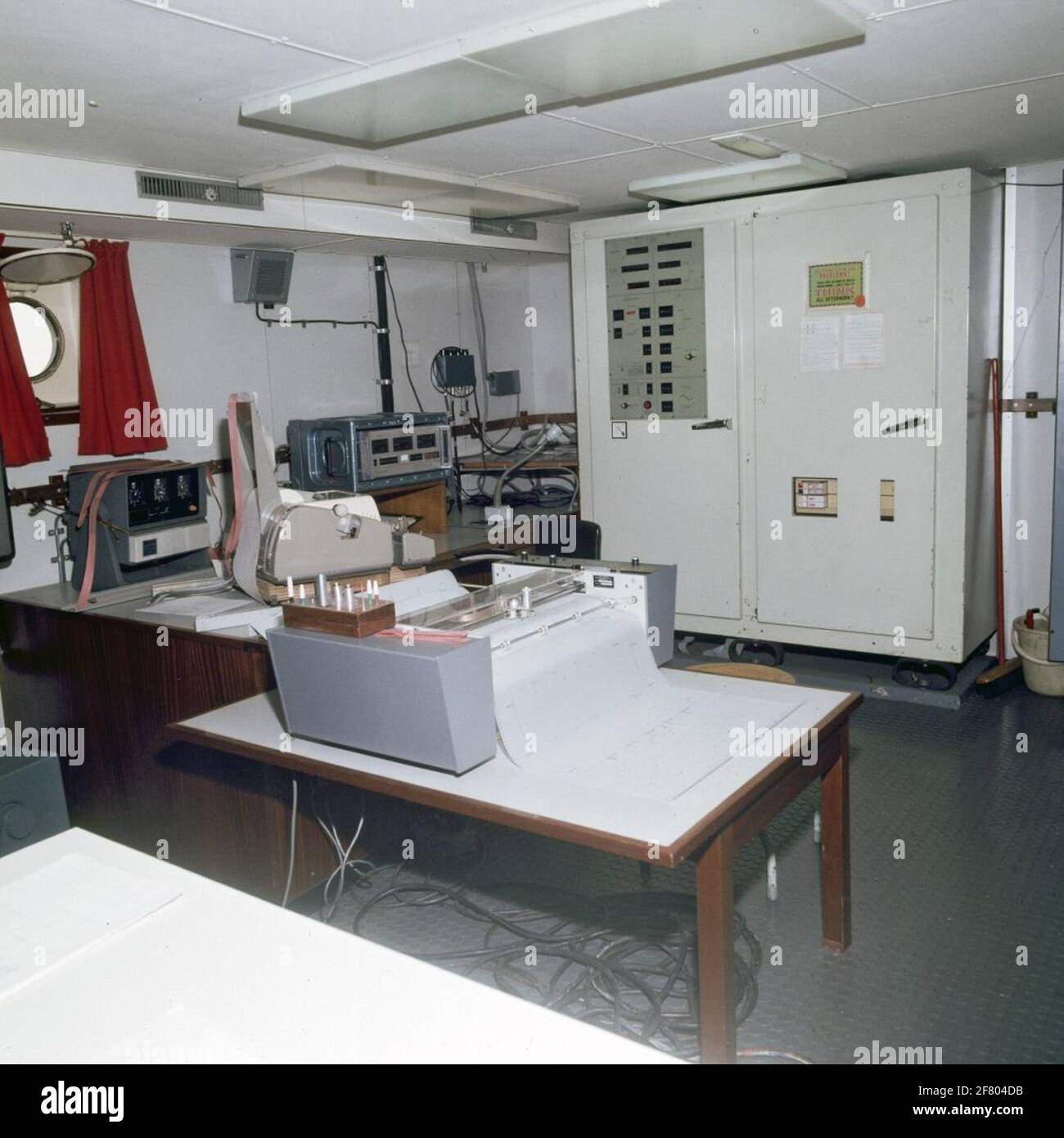 Measuring instruments A / B from the Oceanographic research vessel Hr ...