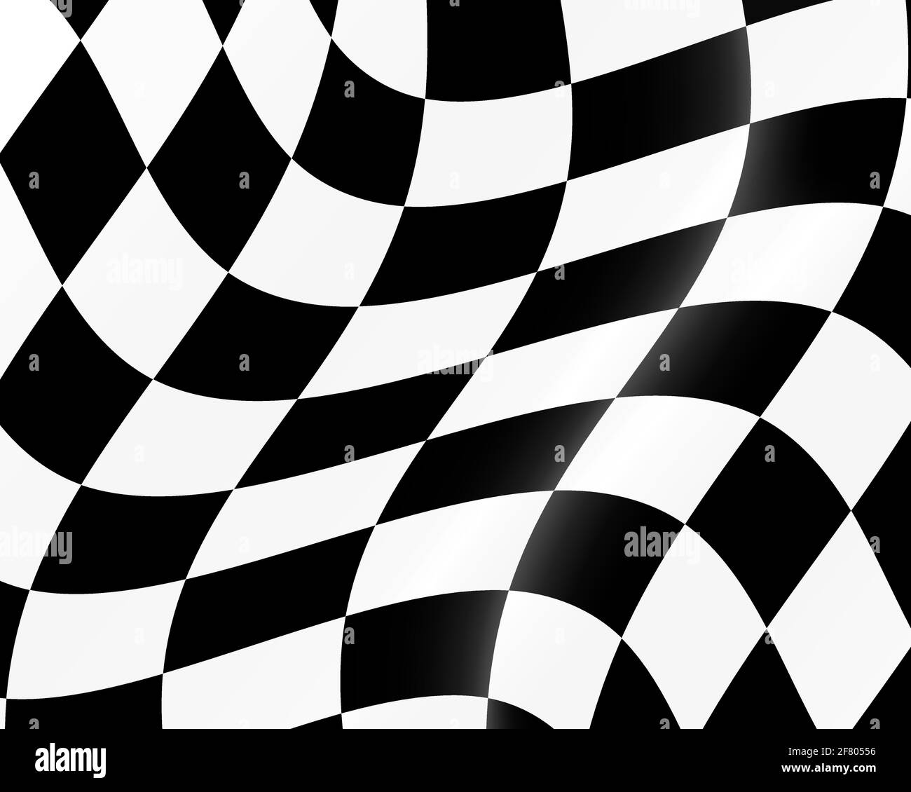 Racing Checkered Flags. Vector Illustration Stock Vector Image & Art
