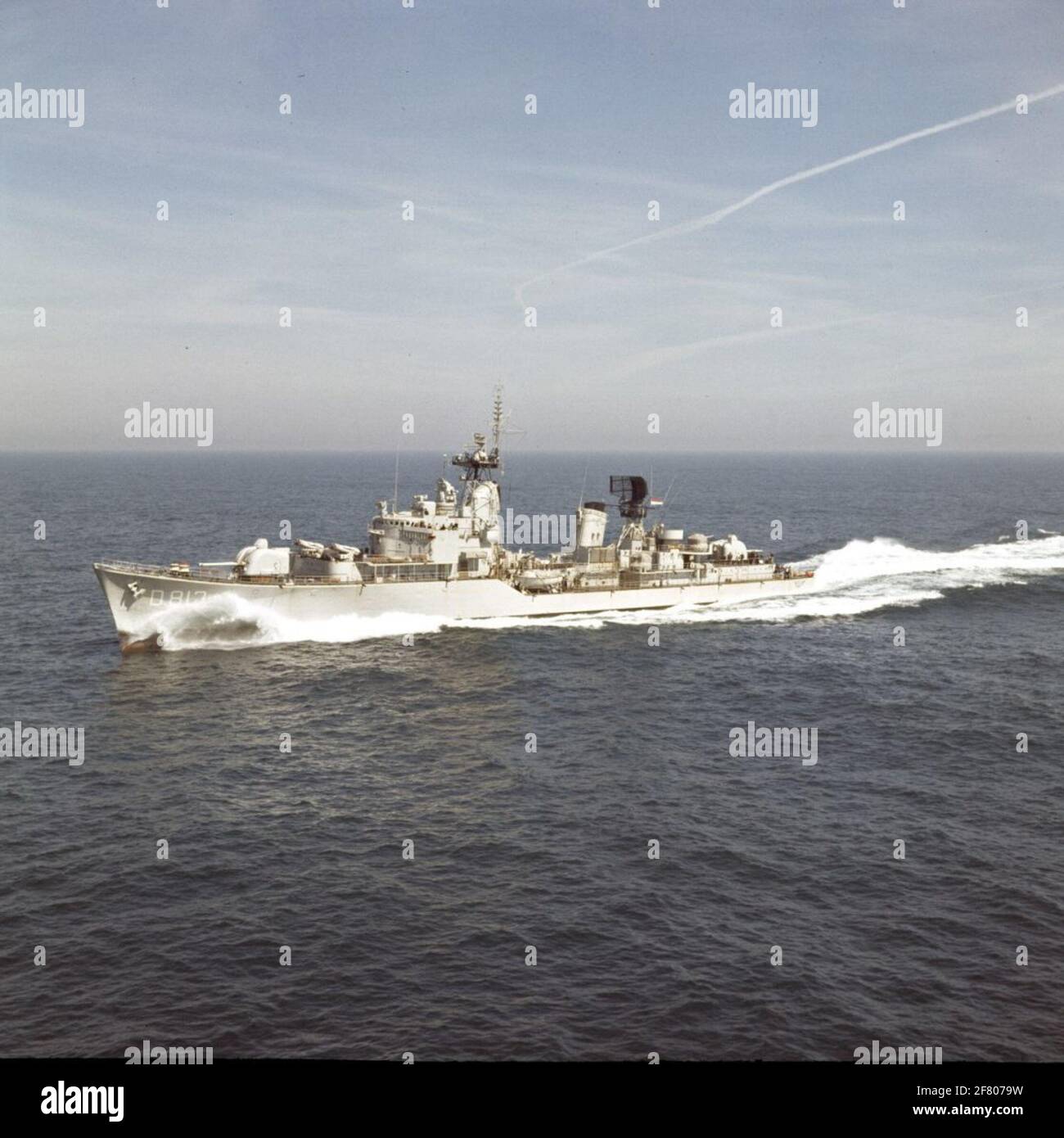 The submarine booth (BJager) Hr.Ms. Groningen (19561981 Stock Photo