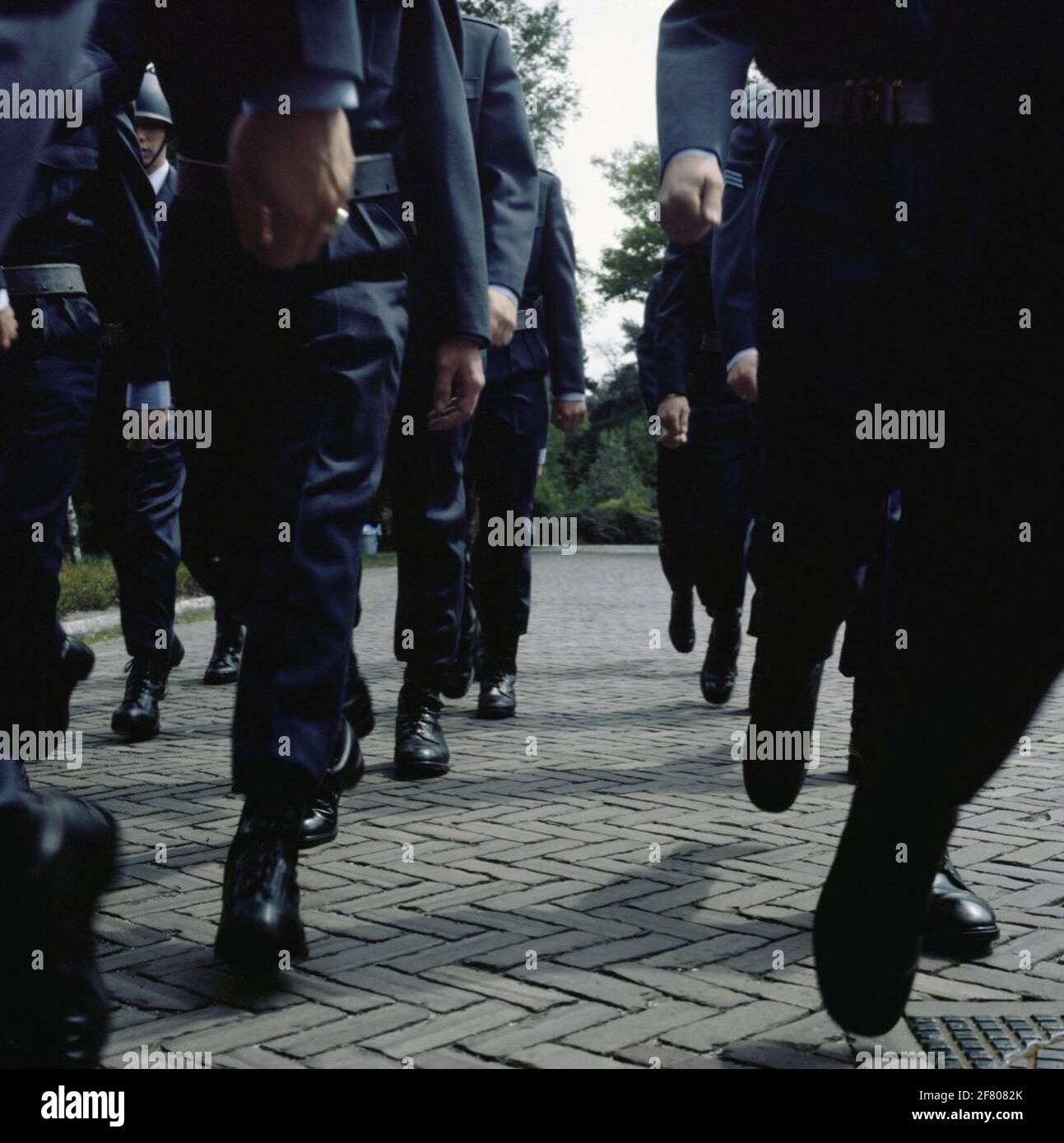 Soldiers in training at the Air Force Officer and Framework School