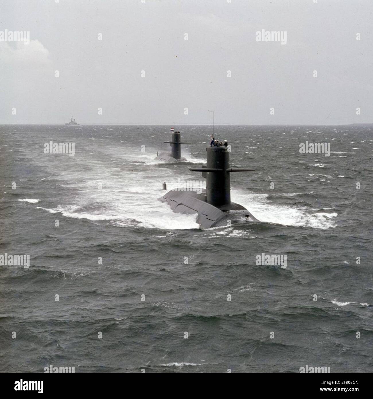 The submarine Hr.Ms. Swordfish (19721994) At the forefront with a