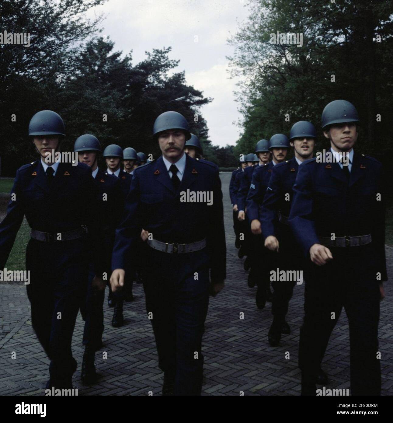 Soldiers in training at the Air Force Officer and Framework School