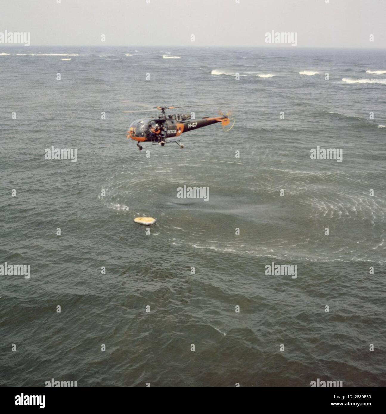 Where a helicopter crashed hi-res stock photography and