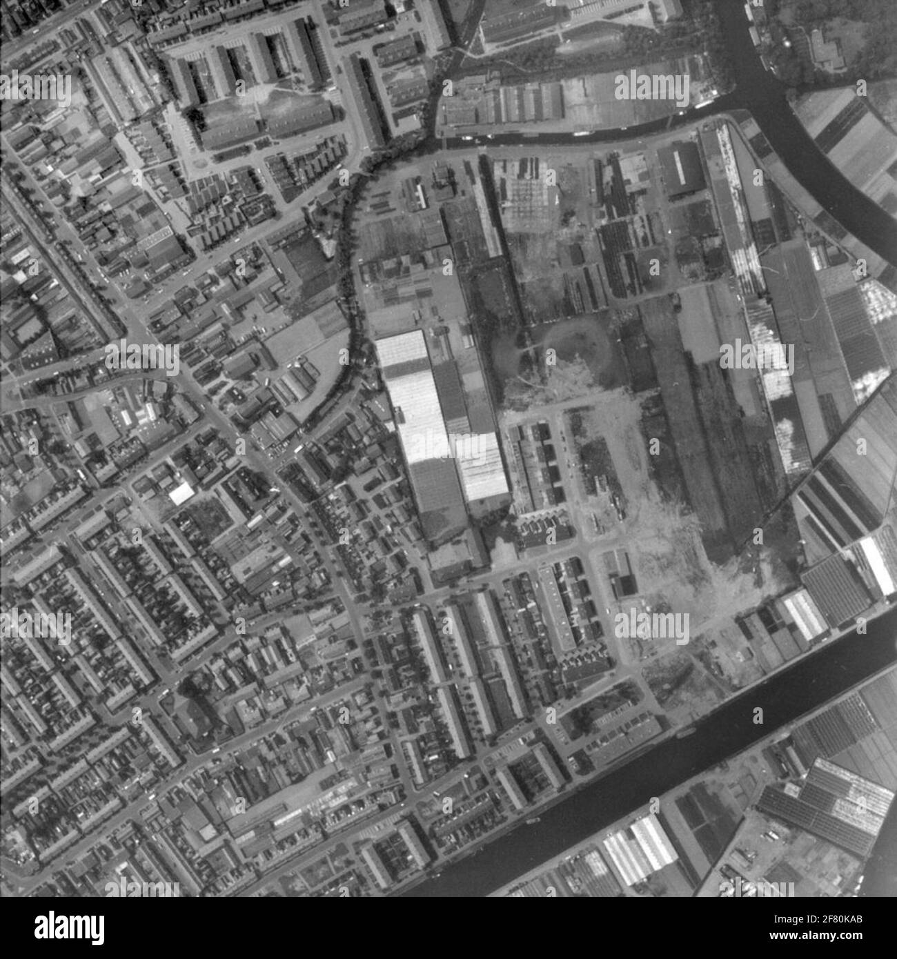 Aerial recording of Katwijk Stock Photo Alamy