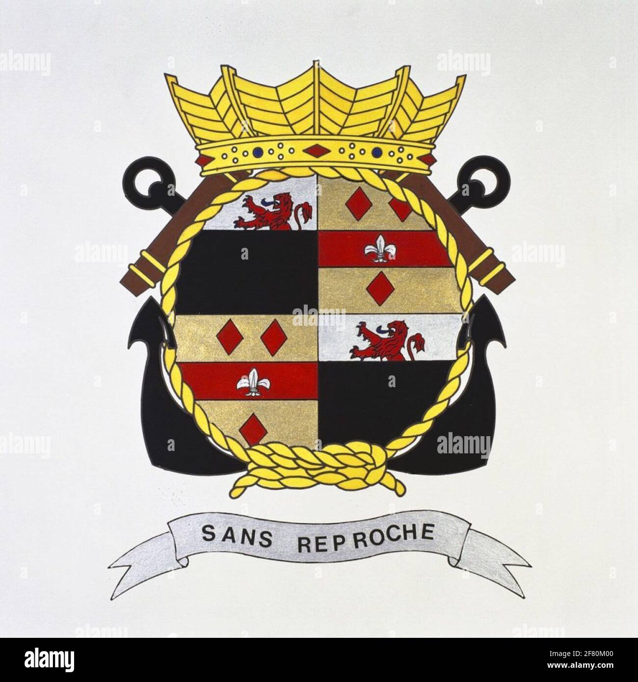 Octrooi Soldaat huichelarij Van Braam Houckgeestkazerne (VBHKAZ) / Group of operational units of  Marines (GOEM). Logo shows the family crest of the General Major der  Mariniers titular f.a. from Braam Houckgeest (1837-1922), which was  commander