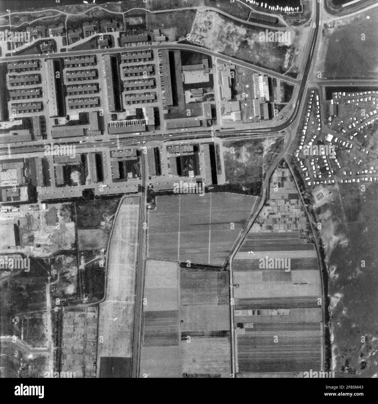 Aerial recording of Katwijk Stock Photo Alamy