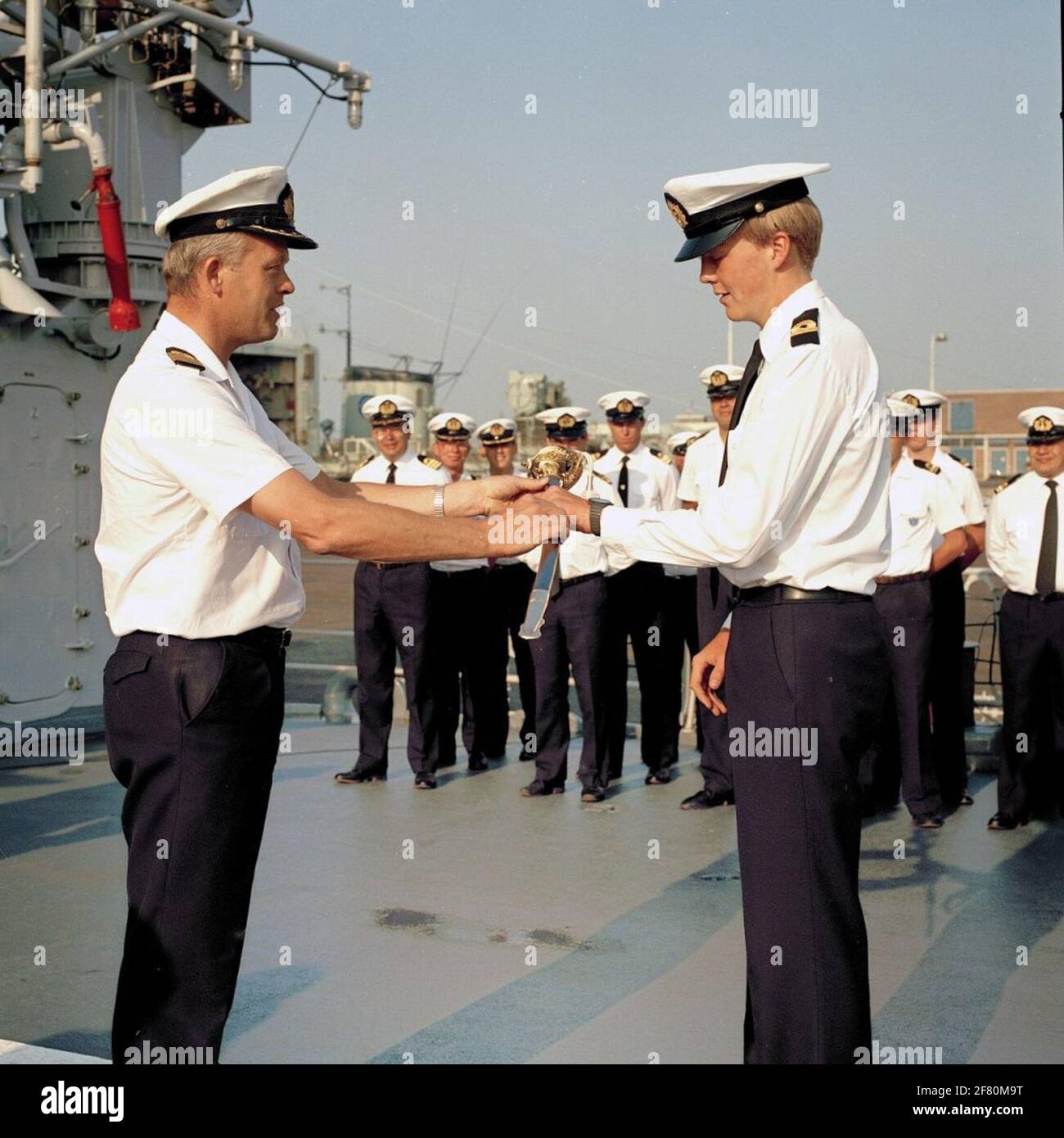 Sable ceremony to Z.K.H. Prins Willem-Alexander in 1986 Stock Photo - Alamy