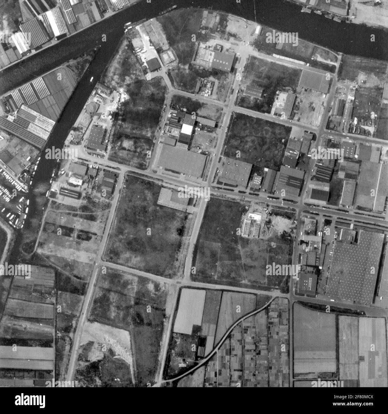 Aerial recording of Katwijk Stock Photo Alamy