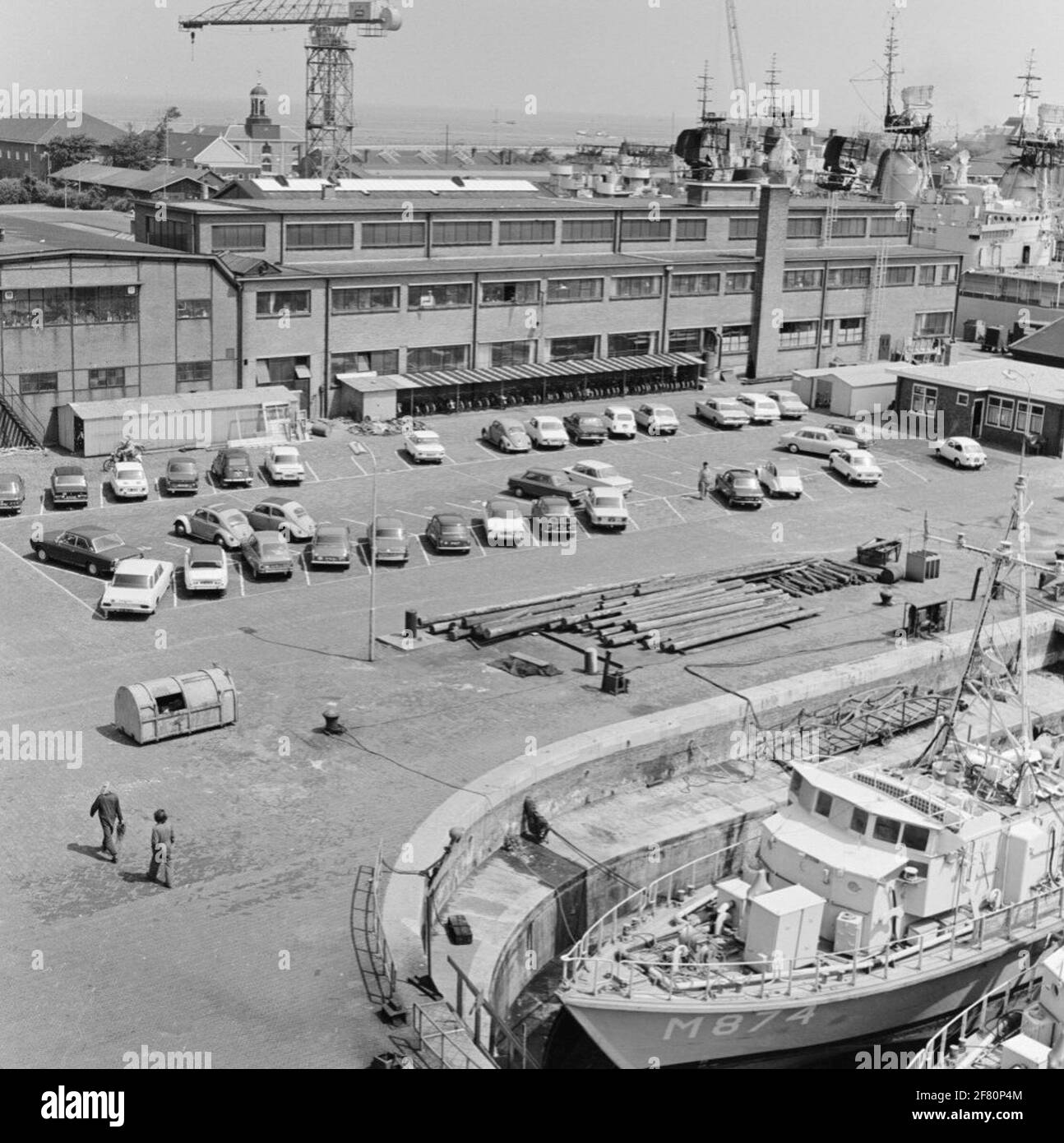 Old historic dockyard Black and White Stock Photos & Images - Alamy