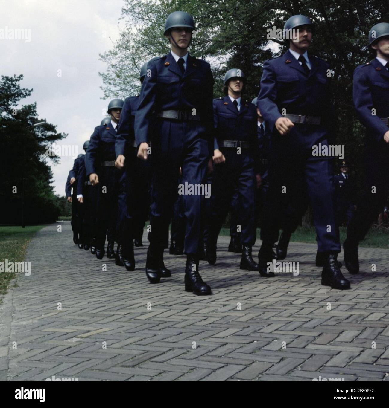 Soldiers in training at the Air Force Officer and Framework School