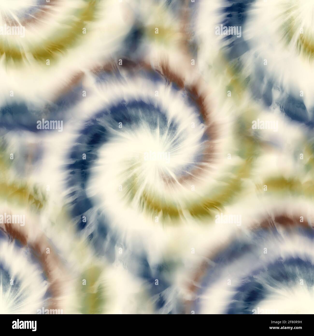 Seamless spiral tie dye pattern for surface design print Stock Photo ...