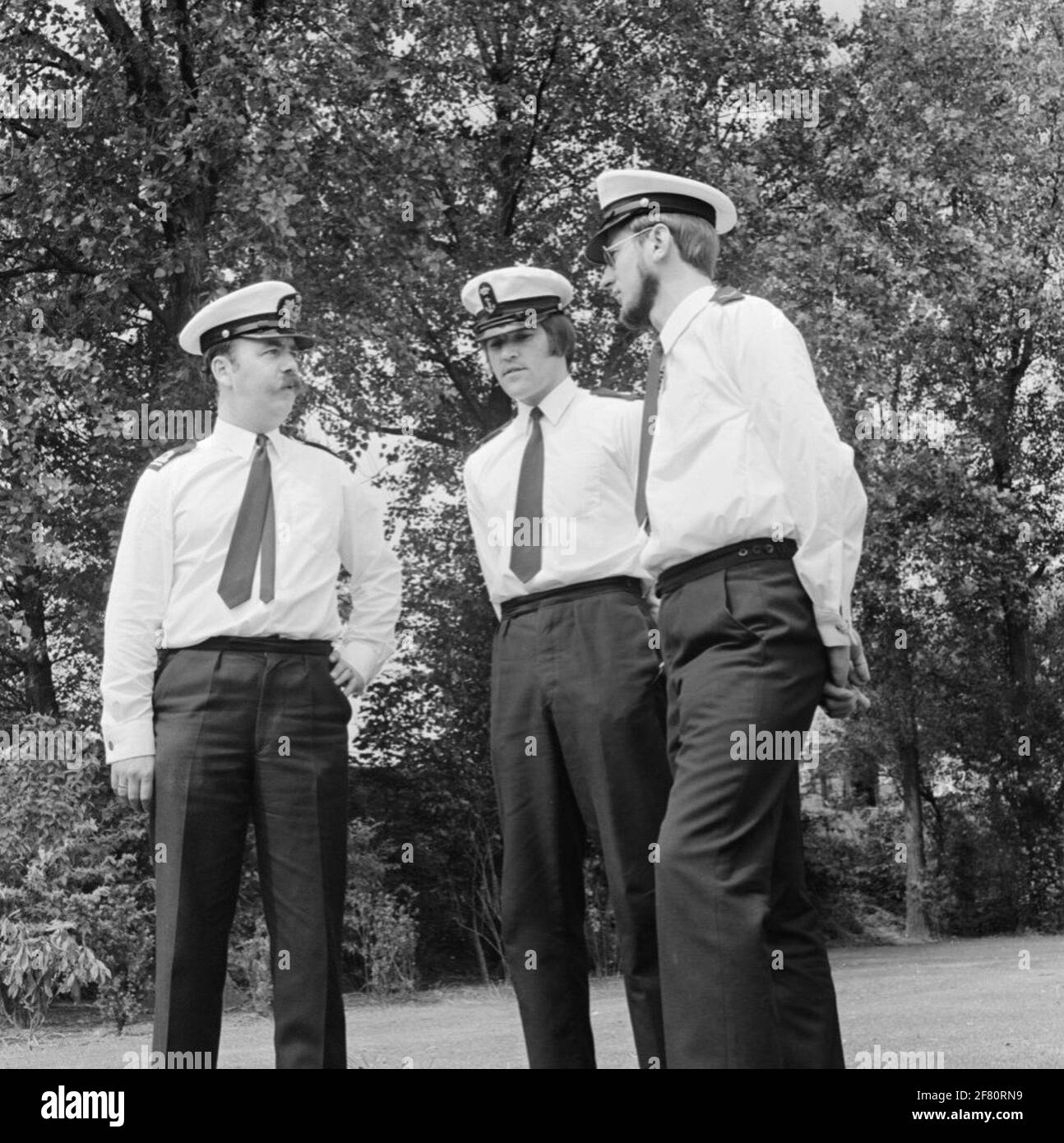 Navy summer uniform Black and White Stock Photos & Images - Alamy