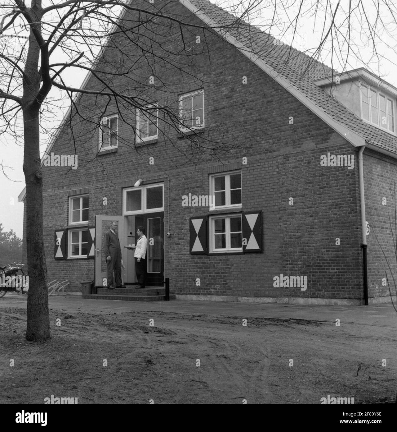 Technical school building Black and White Stock Photos & Images - Alamy
