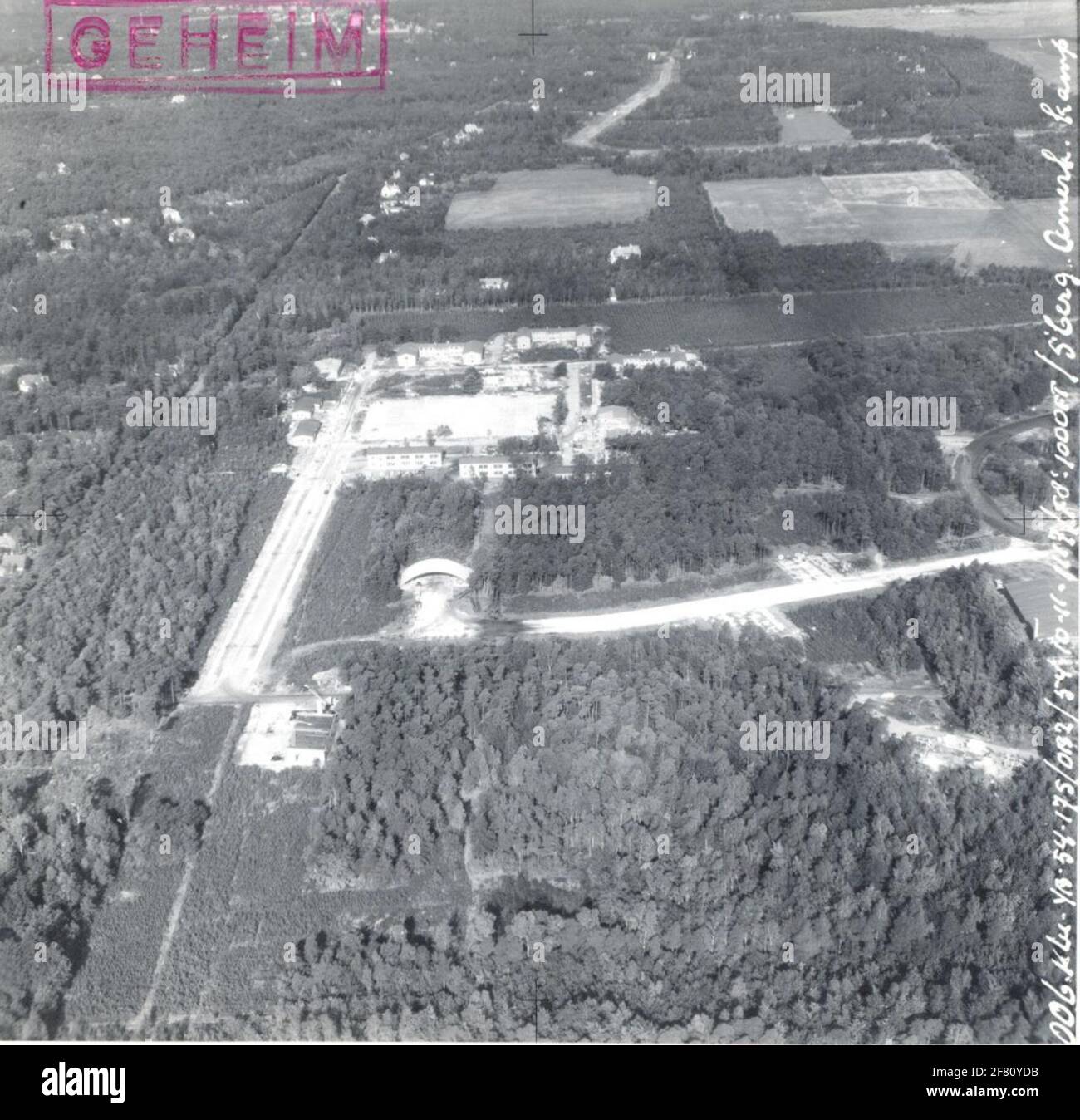 Aerial View Of The Soesterberg Airbase With The US 32th Tactical ...