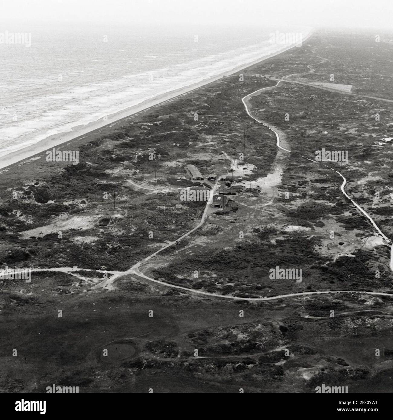 Aerial recording of the Nora marine reception station Stock Photo Alamy