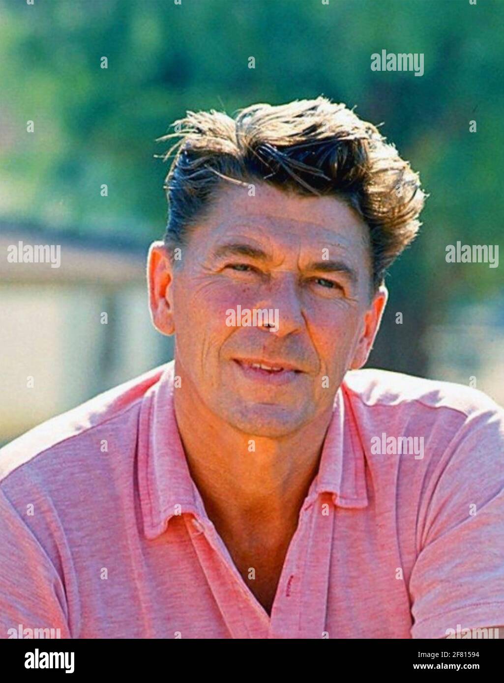 RONALD REAGAN (1911-2004) American film actor and later President, about  1965 Stock Photo - Alamy