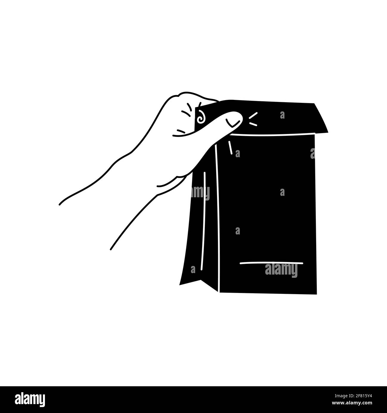 Shopping bag icon, shopping, packages, vector illustration isolated on