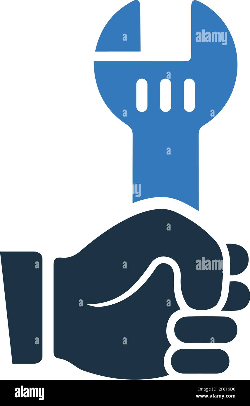 Hand at work Stock Vector Images - Alamy