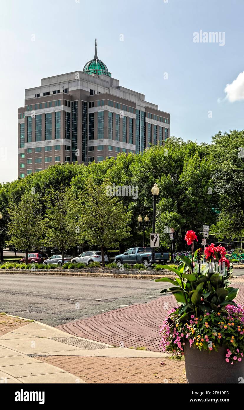 625 Broadway, Albany, is home to the New York State Department of Environmental Conservation. Stock Photo