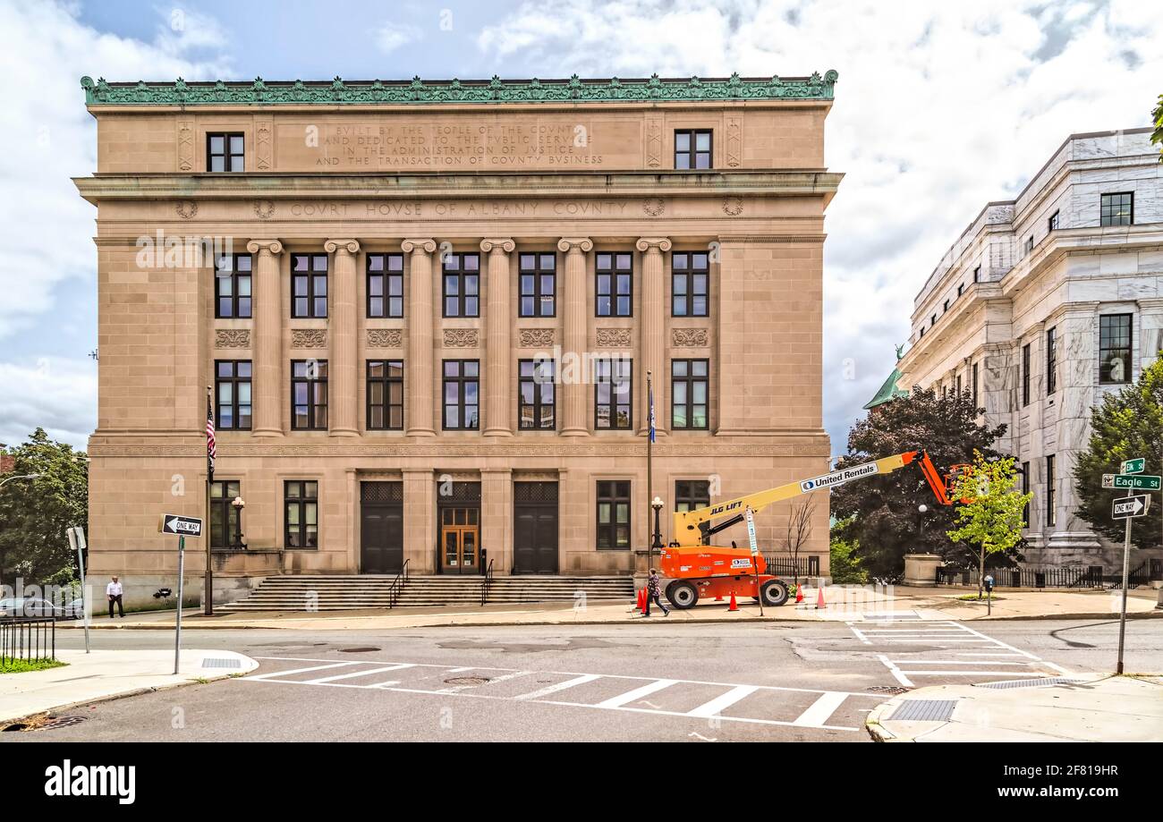 Albany County Courthouse Stock Photo Alamy
