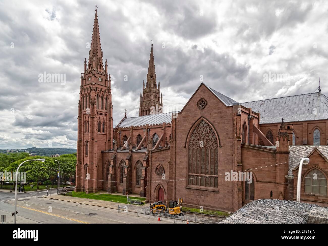 Cathedral of the Immaculate Conception is a landmark gothic church at