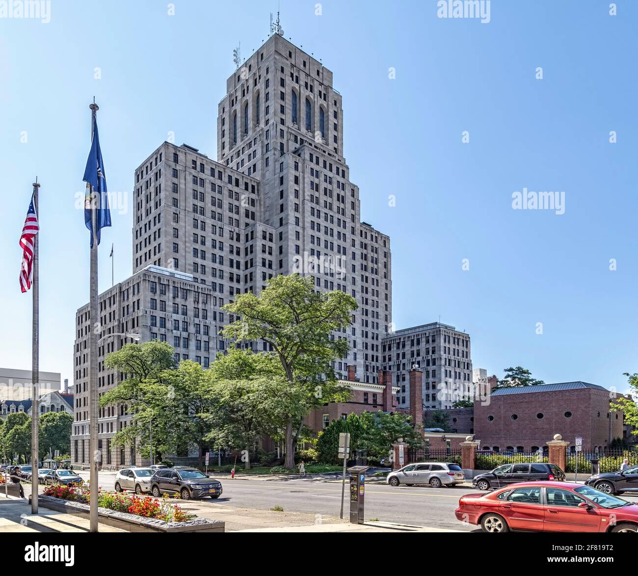 The alfred e smith state office building hi res stock photography and