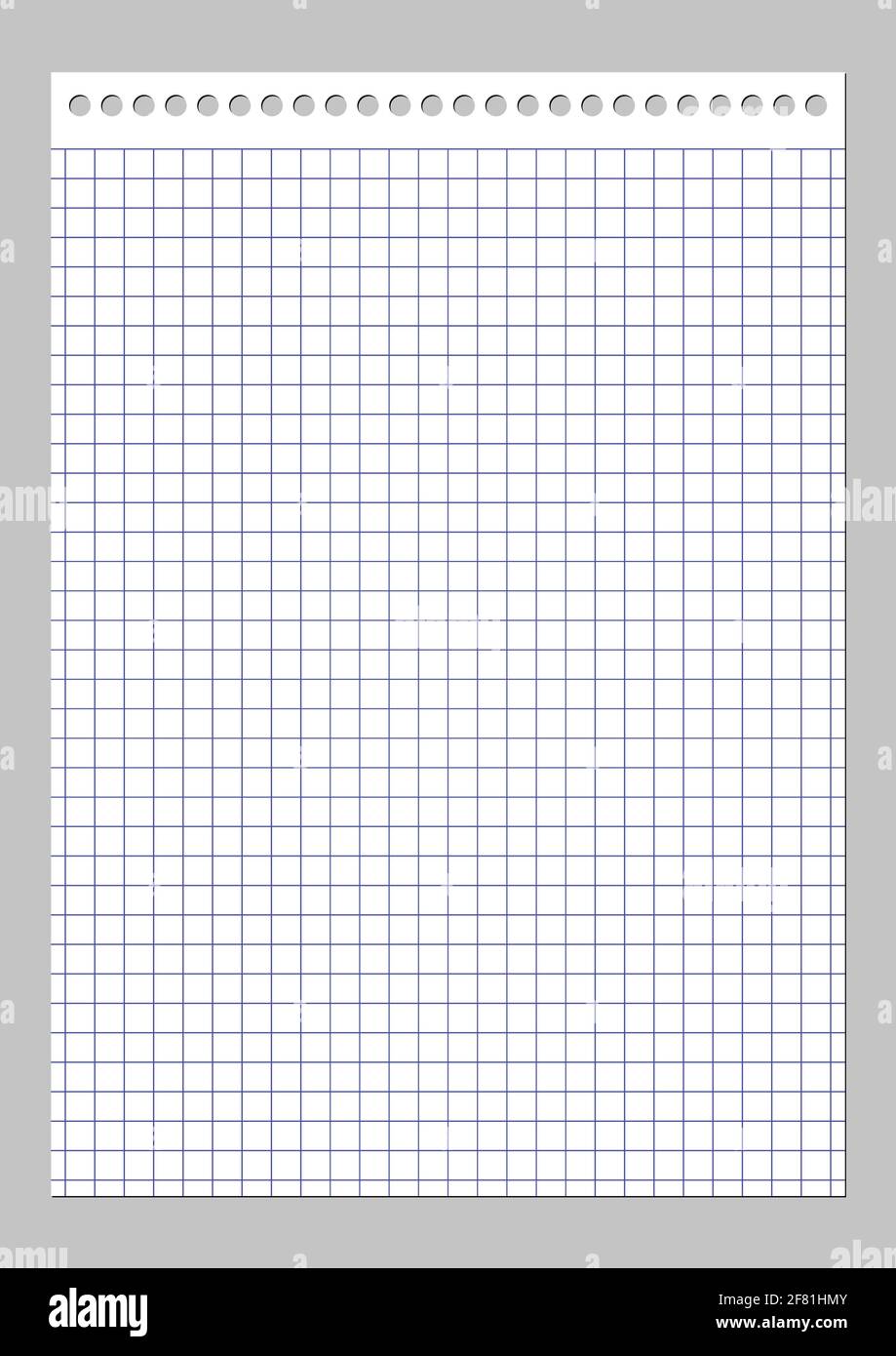 Grid paper. Abstract squared background with color graph. Geometric ...