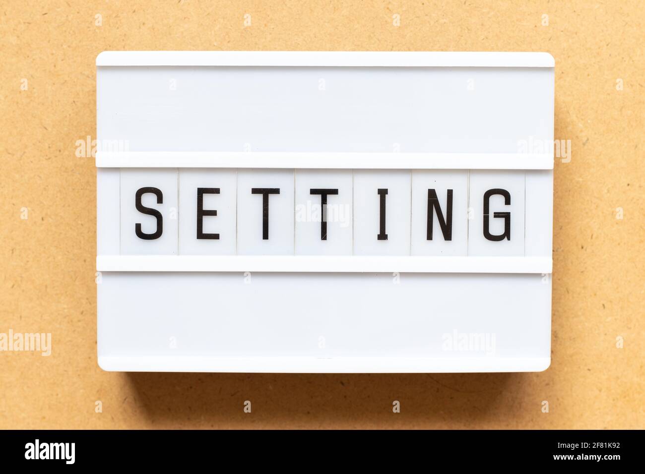 The Word Setting