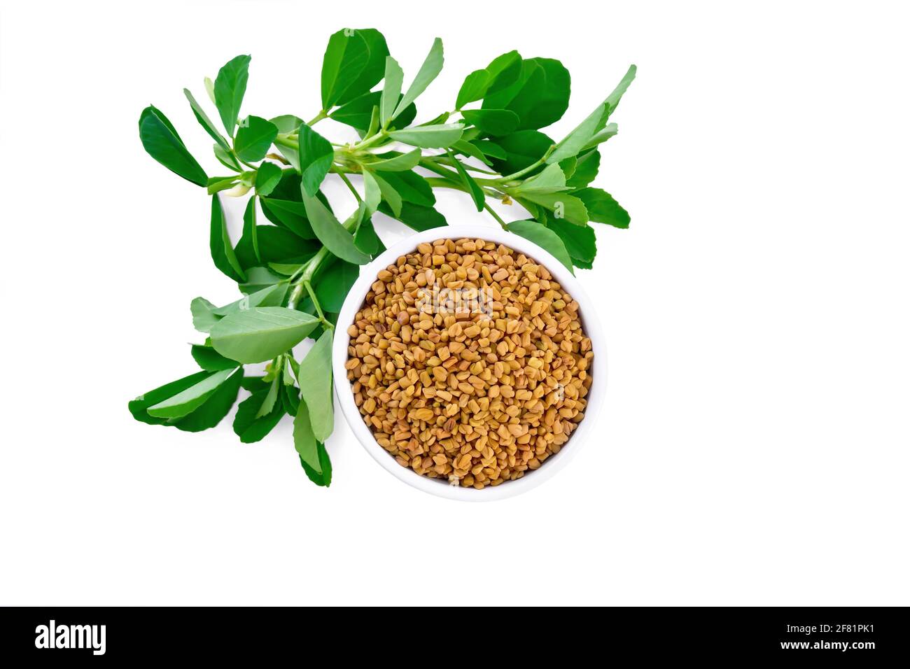 Fenugreek Seeds And Leaves