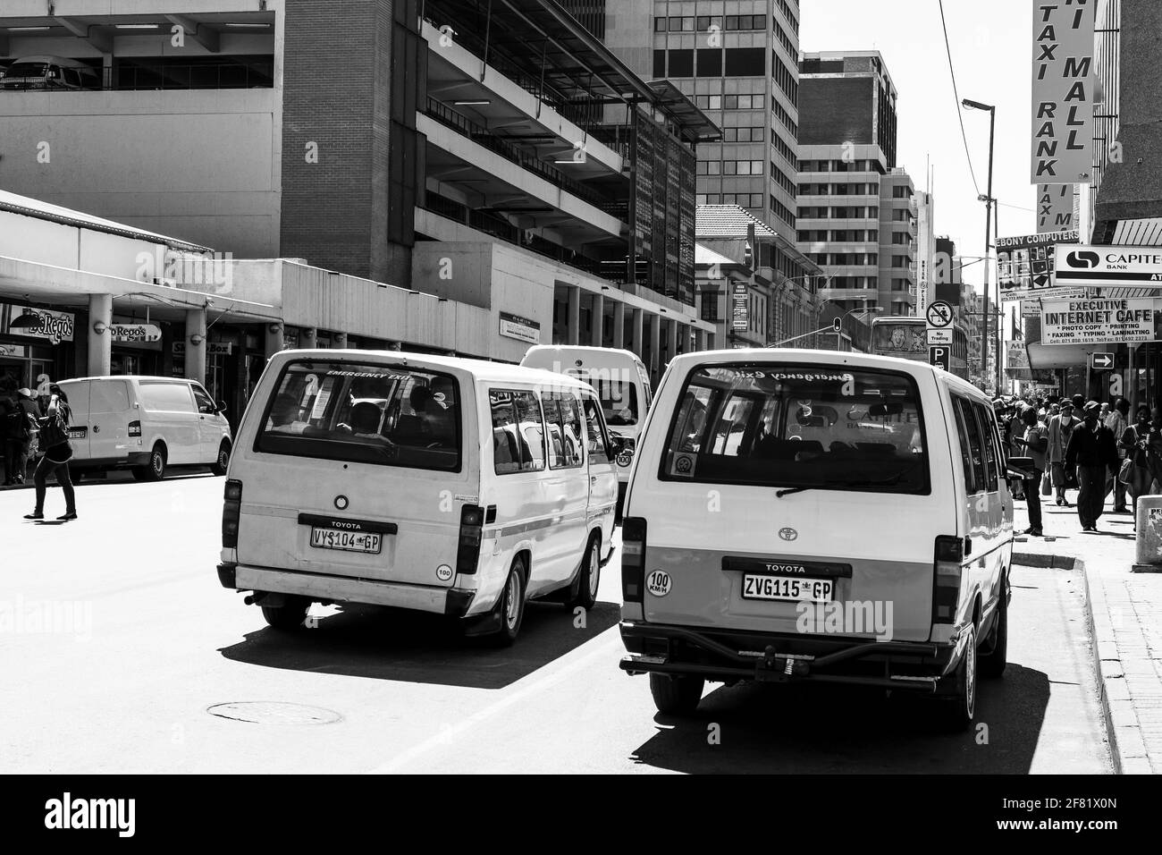 JOHANNESBURG, SOUTH AFRICA - Mar 13, 2021: Johannesburg, South Africa ...