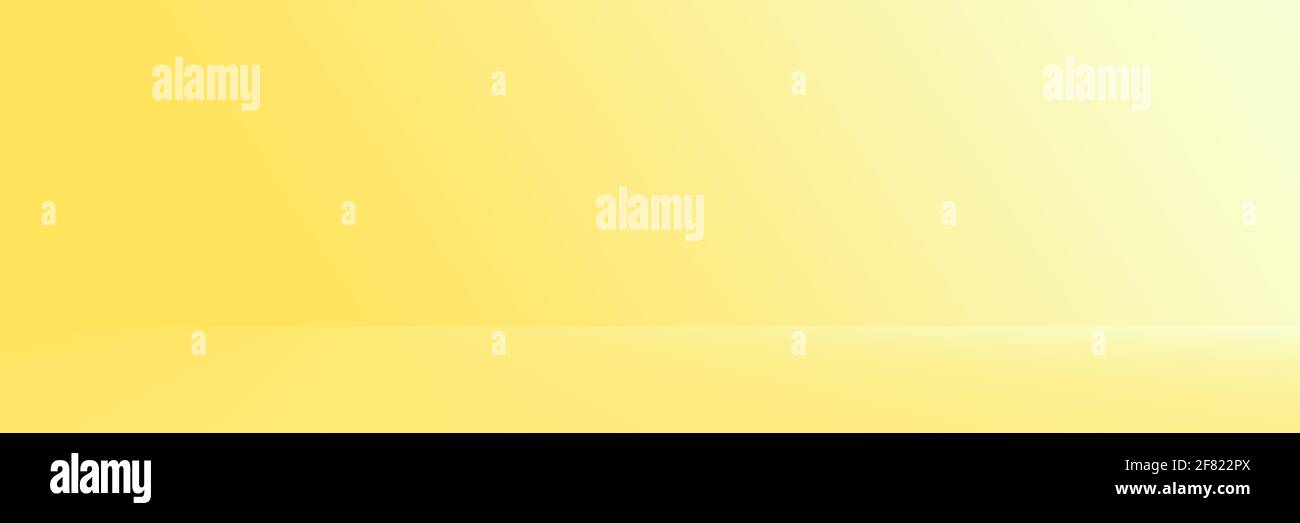 Studio Background - Bright Gold Gradient horizontal studio room wall ...