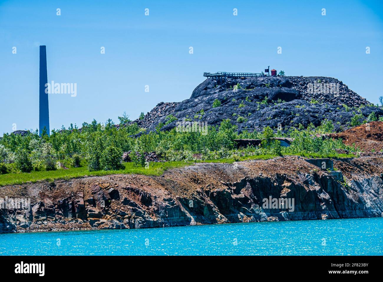 High Falls Onaping Ontario Canada in summer Stock Photo - Alamy