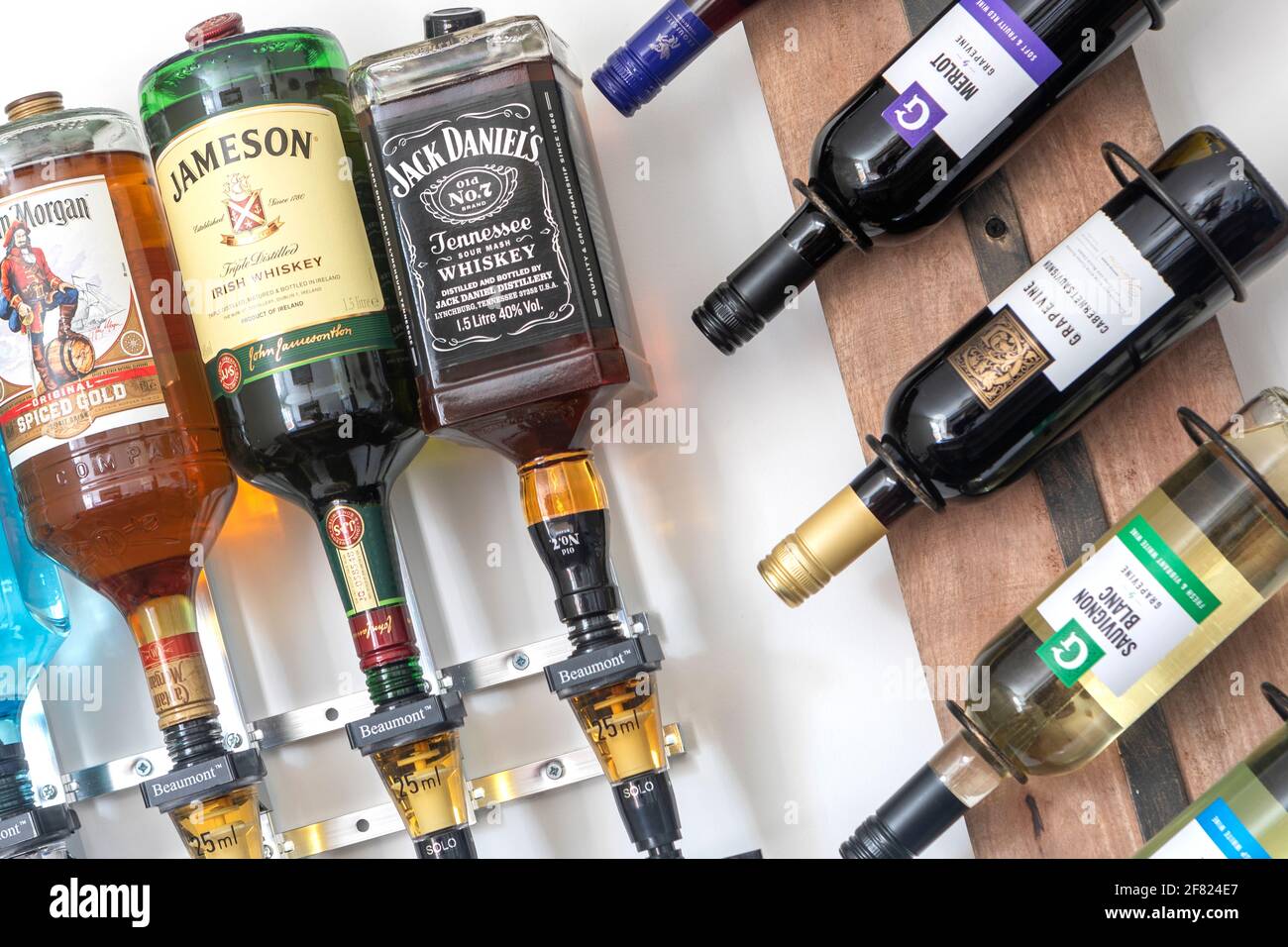 Spirit bottle rack sale