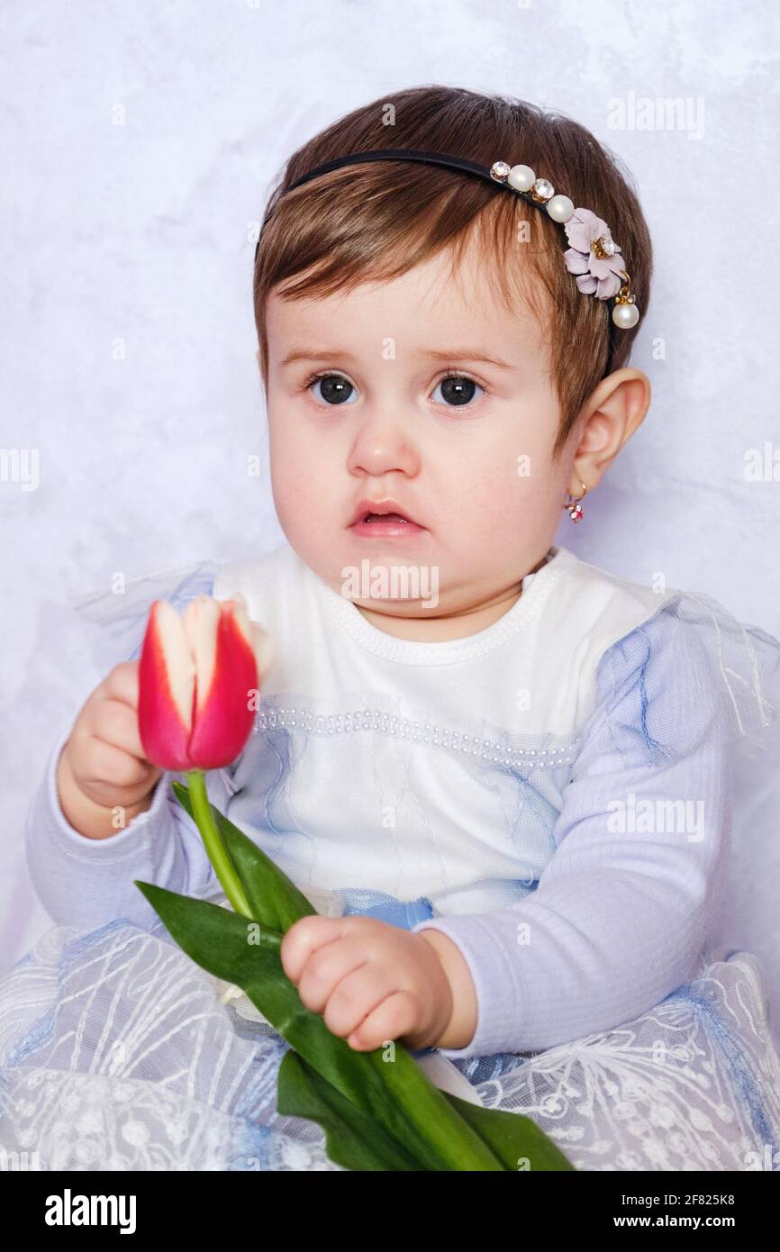 Baby girl tulip dress sales