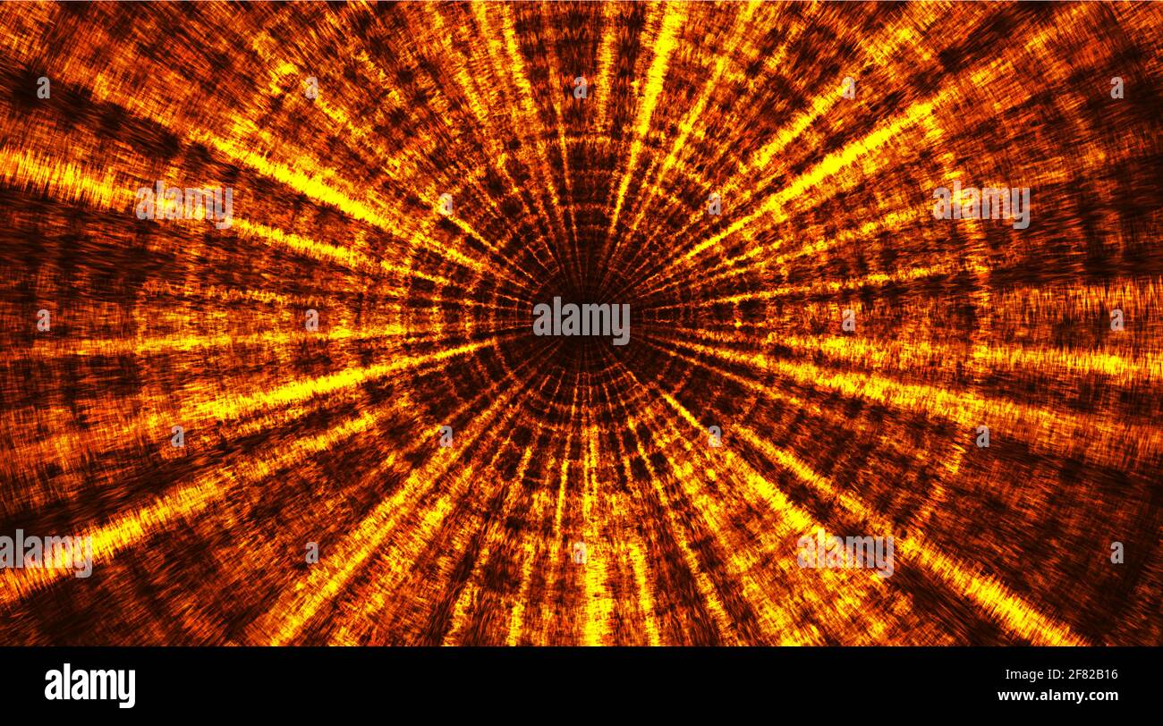 Orange Light Speed Line Technology Background; future and network Concept design; Vector Illustration. Stock Vector