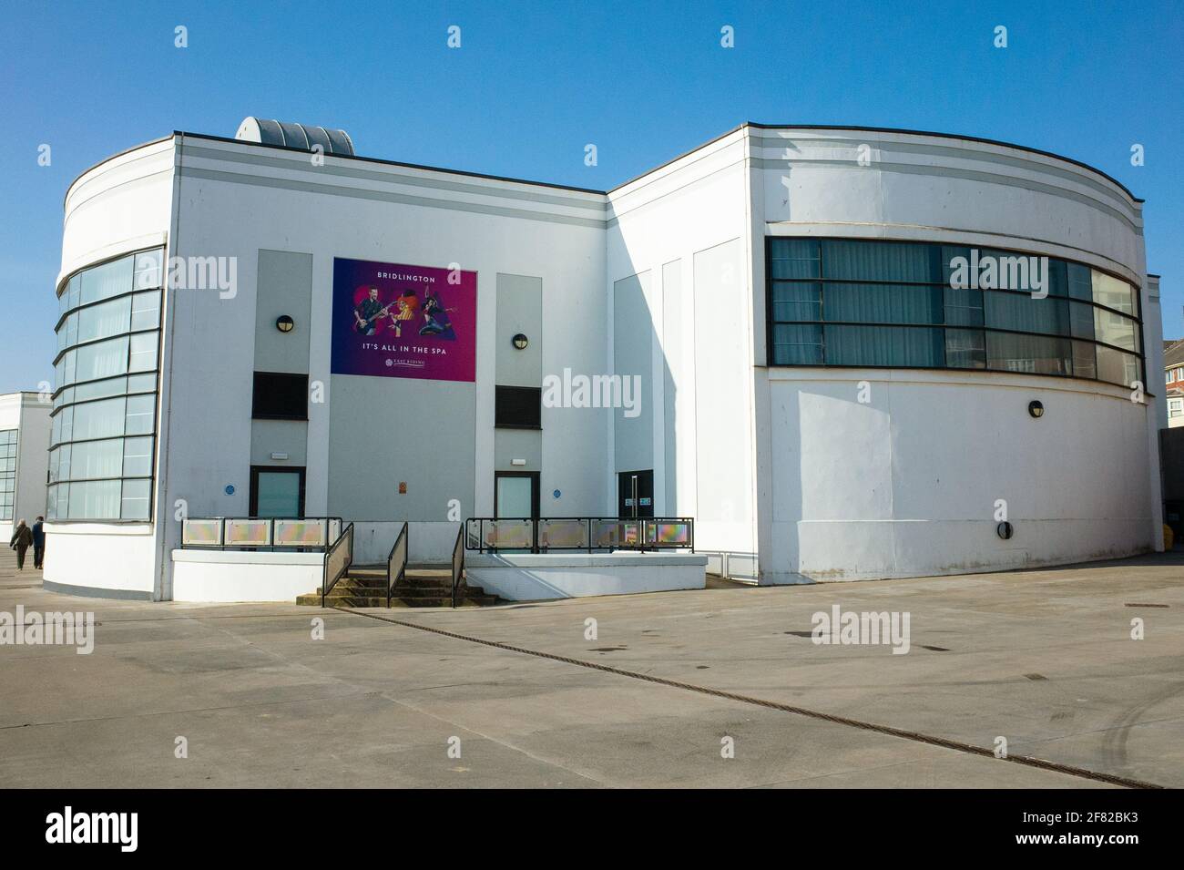 Bridlington Spa Theatre Exterior Art Deco Edwardian Stock Photo Alamy