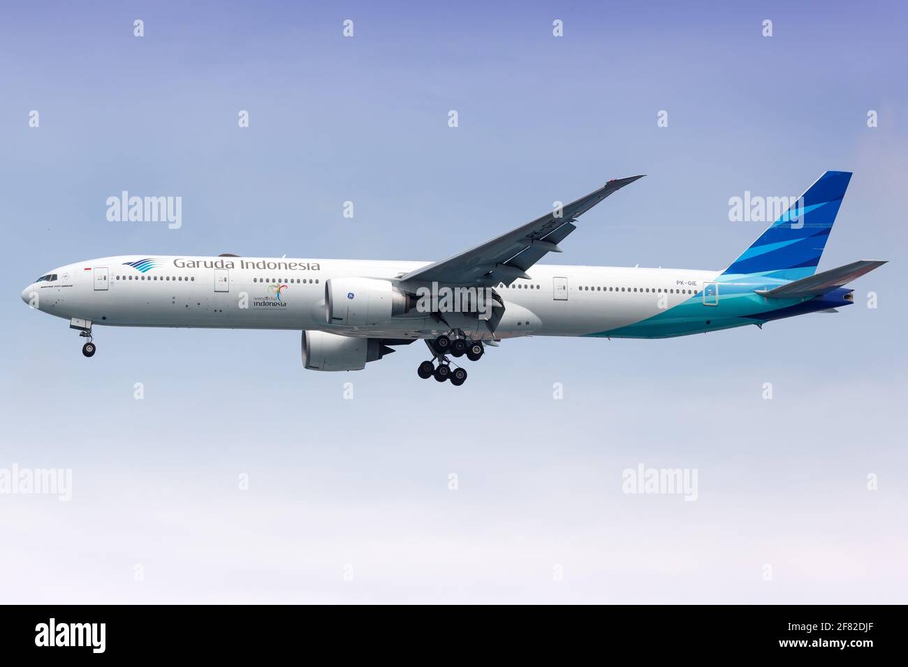 Boeing 777 garuda indonesia airlines hi-res stock photography and images -  Alamy