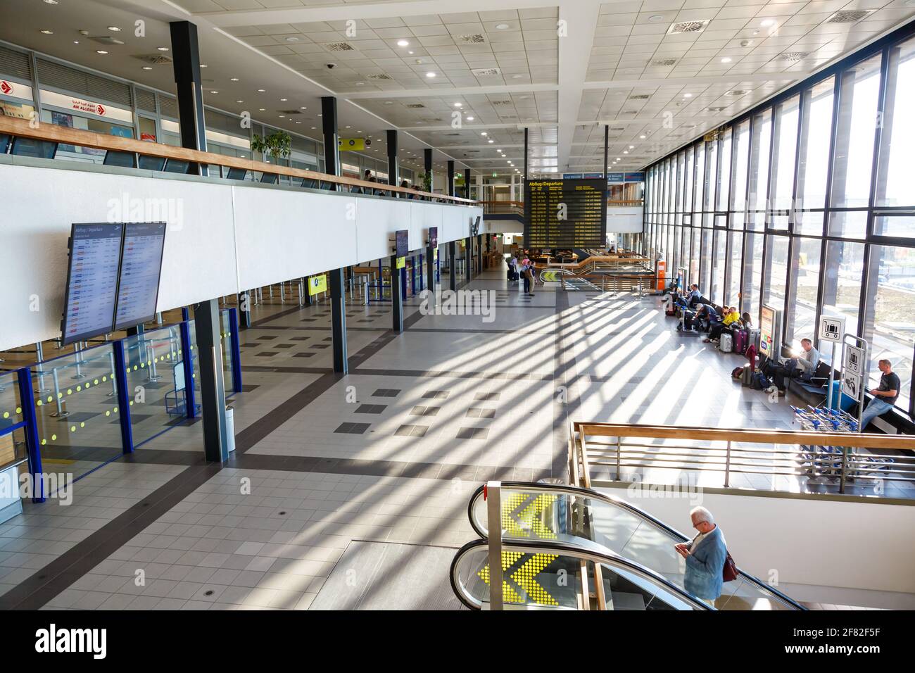 Berlin, Germany – August 29, 2017: Terminal A at Berlin Schoenefeld airport (SXF) in Germany. Stock Photo